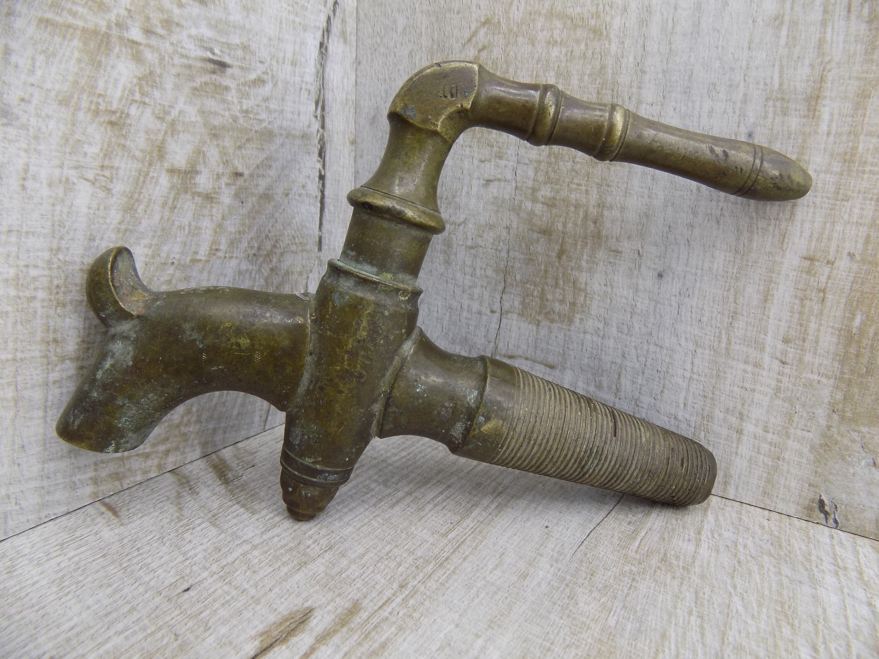 Giant Bronze Brass wine barrel faucet Vintage Water Faucet Etsy