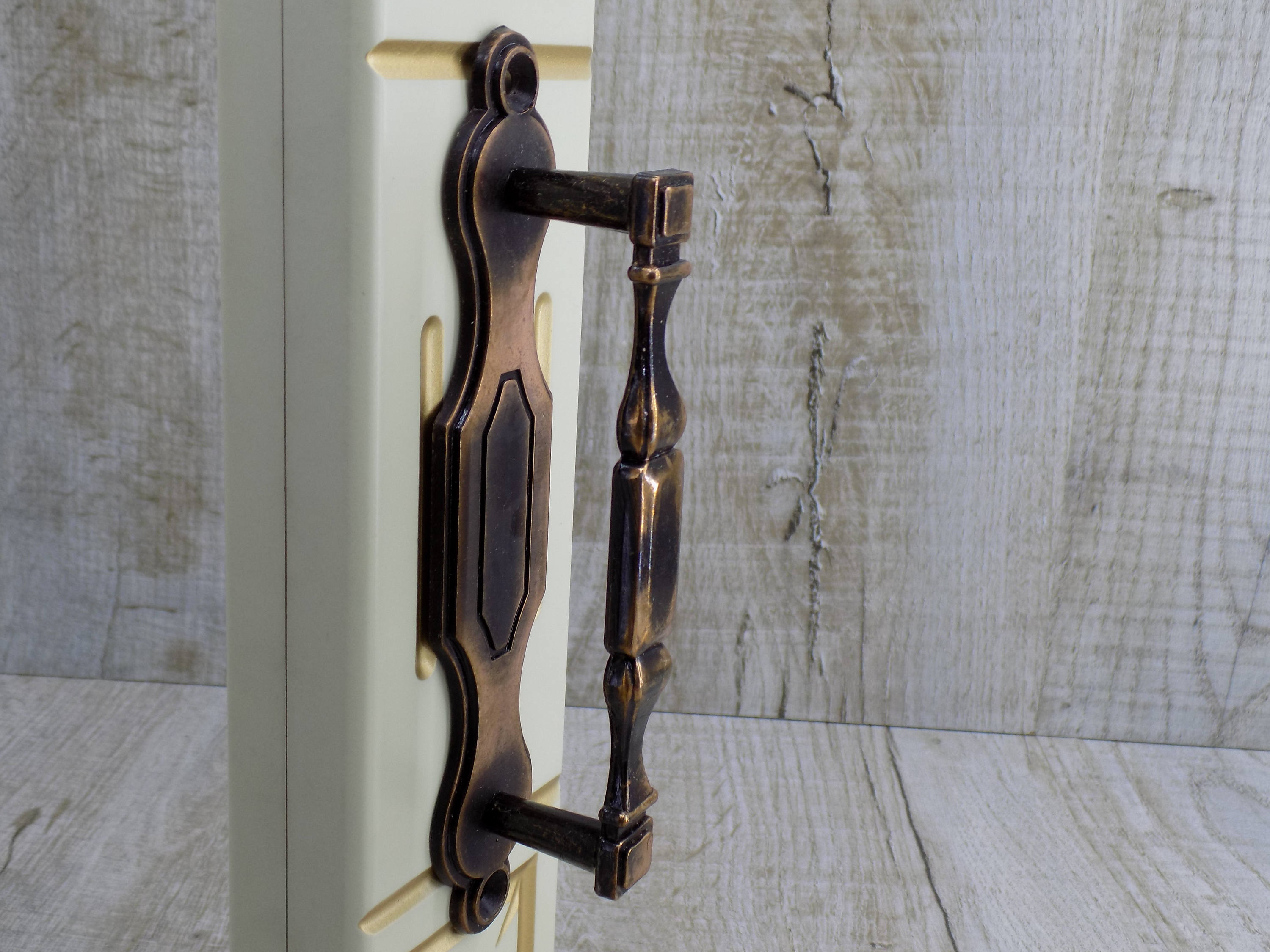 Vintage Door Handles French Bronze Antique Classic Door Etsy