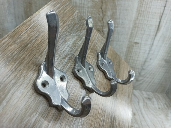 Wall Coat Rack 3 Double Hooks Mounted With Ireland Wall Coat Rack 3 Double Hooks, 3 Hook Coat Rack With Shelf Brackets