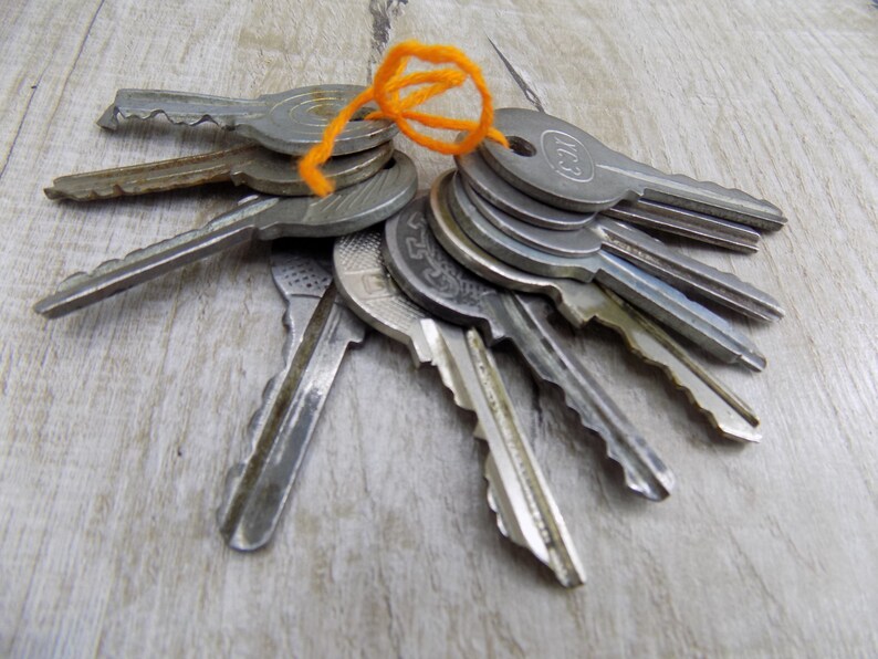 Keys lot 11 pcs Wholesale Antique Keys for craft and decor Old Etsy