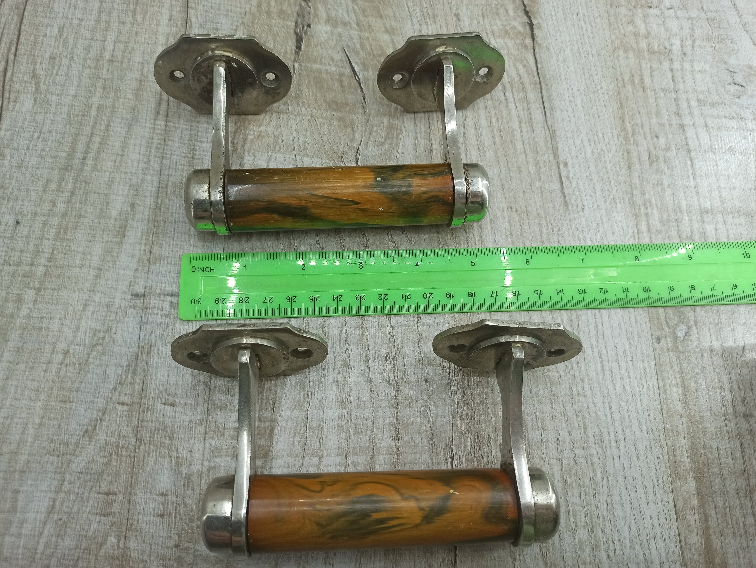 Vintage Türknopf Alte Türknöpfe links rechts Griffe paar | Etsy