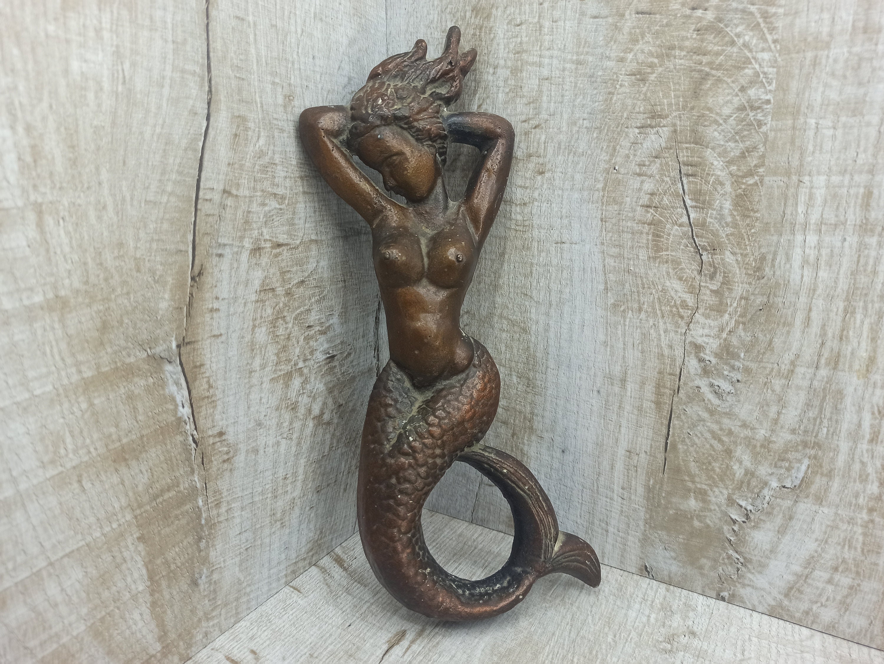希少 天然石 彫刻 マーメイド 人魚 骨董 ヴィンテージ 作家 工芸品 風水 ヴィンテージの人魚彫刻、エロティックな装飾、ソ連製 - Etsy 日本