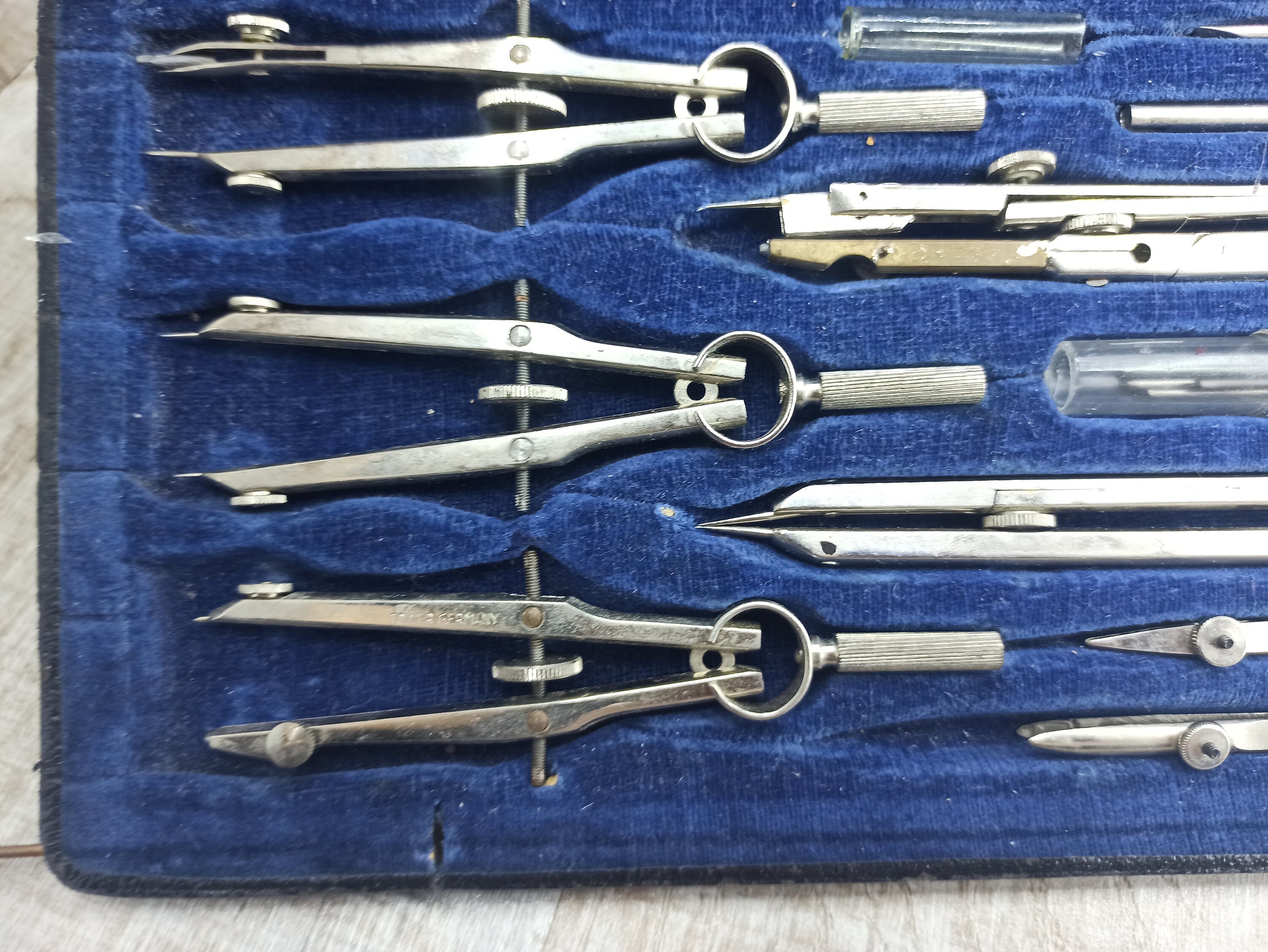 Vintage Architect Set Drawing Set Professional Drafting tools | Etsy