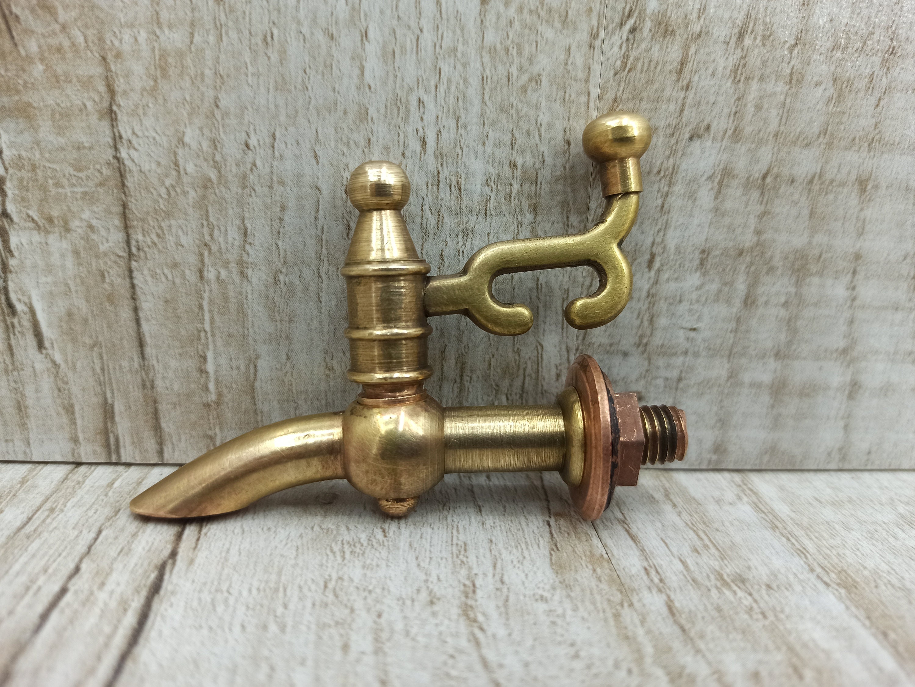 Mini Brass wine barrel faucet Bronze Vintage Water Faucet Etsy
