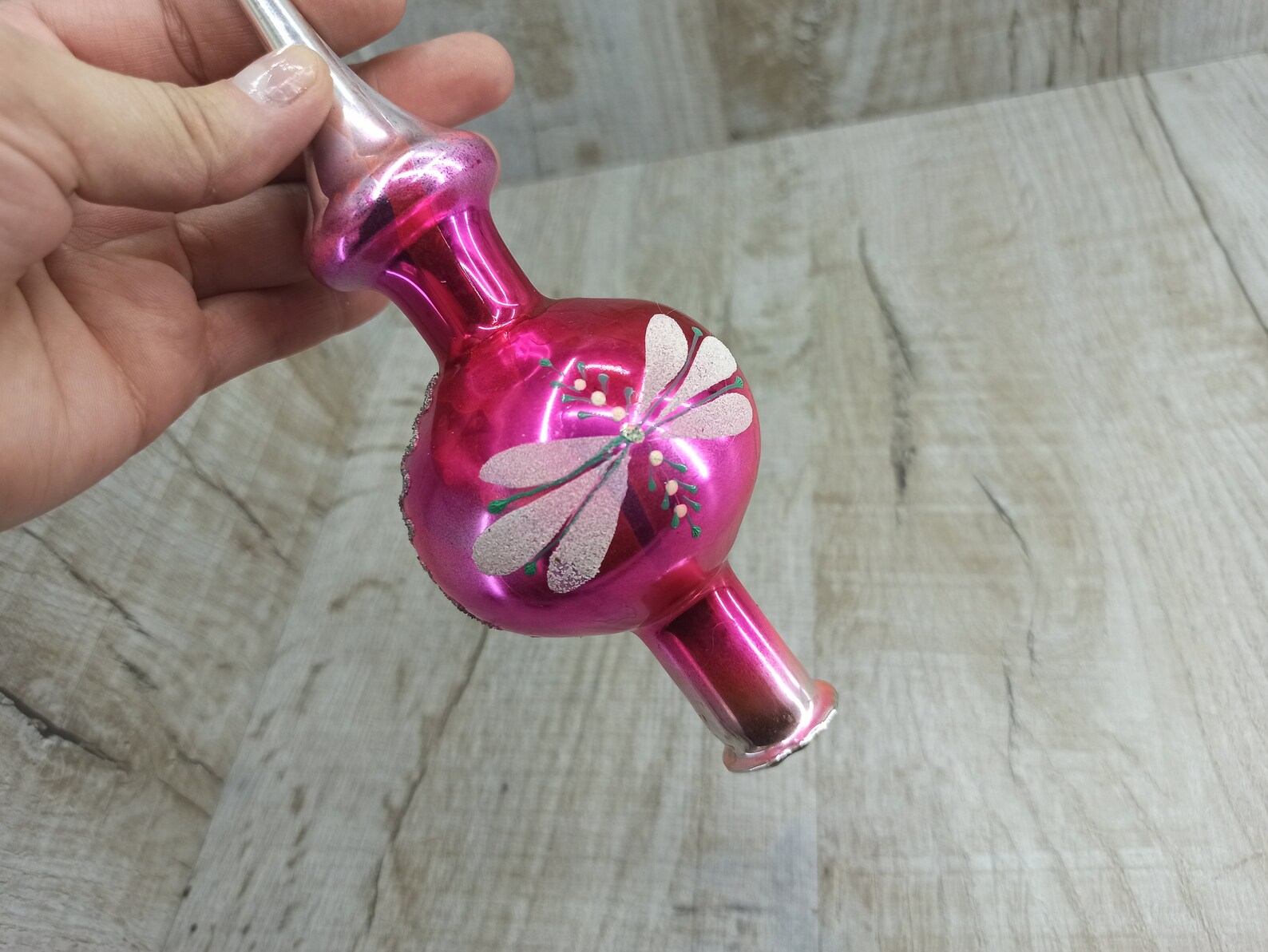 Vintage tree topper Christmas tree top gold tree decoration | Etsy