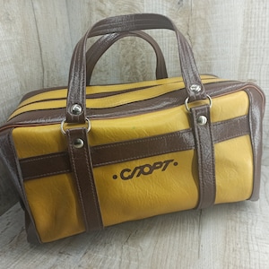 cartable vintage Sport Cartable rouge signe étoilé Sac à dos antique Étudiant unique unisexe sac à dos vaisselle scolaire de collection Attention Enfants