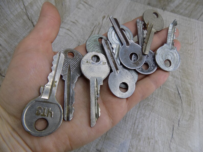 Keys lot 11 pcs Wholesale Antique Keys for craft and decor Old Etsy