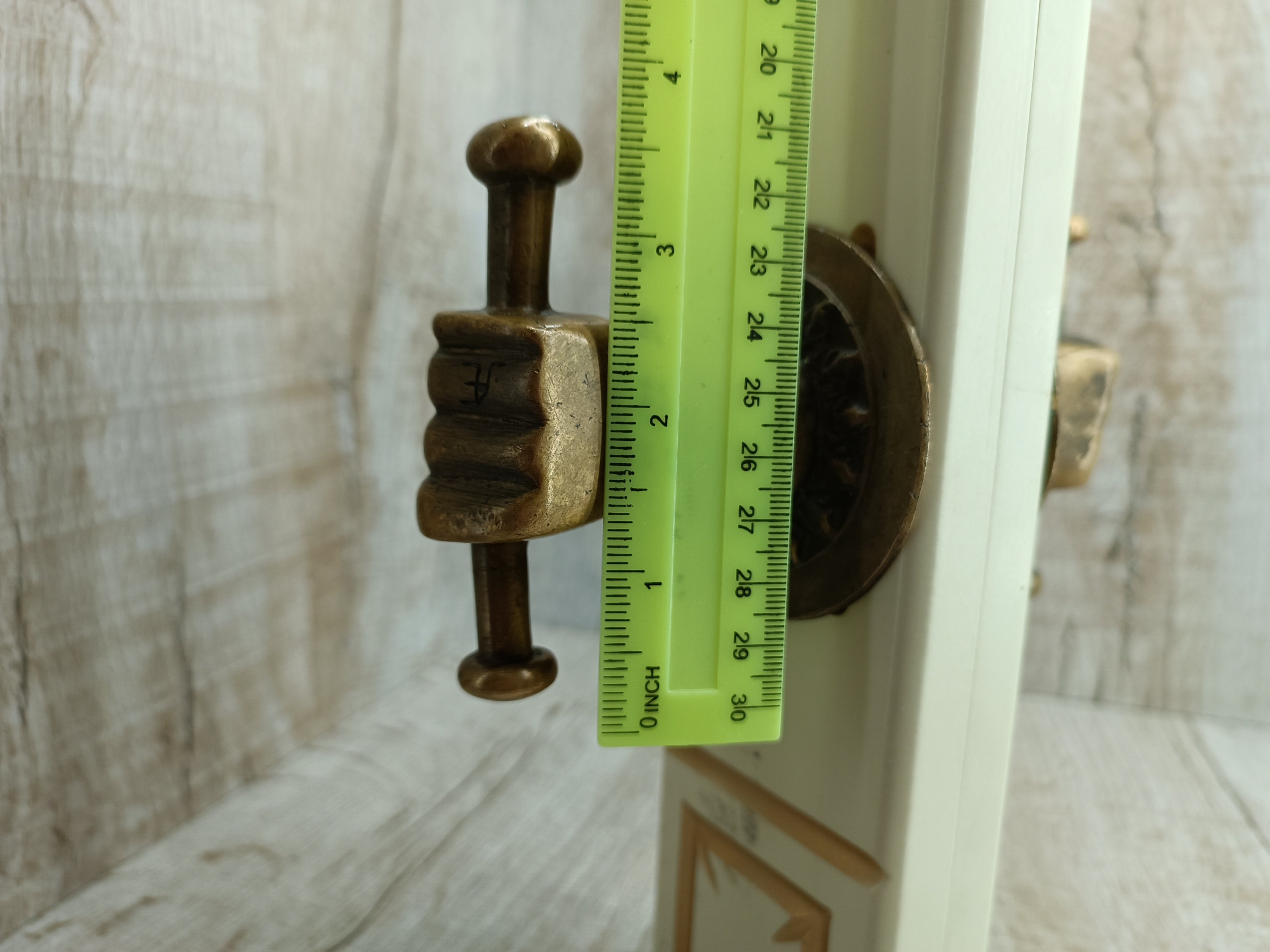 Vintage Door Knob Old Door Knobs Left Right Handles Pair Etsy