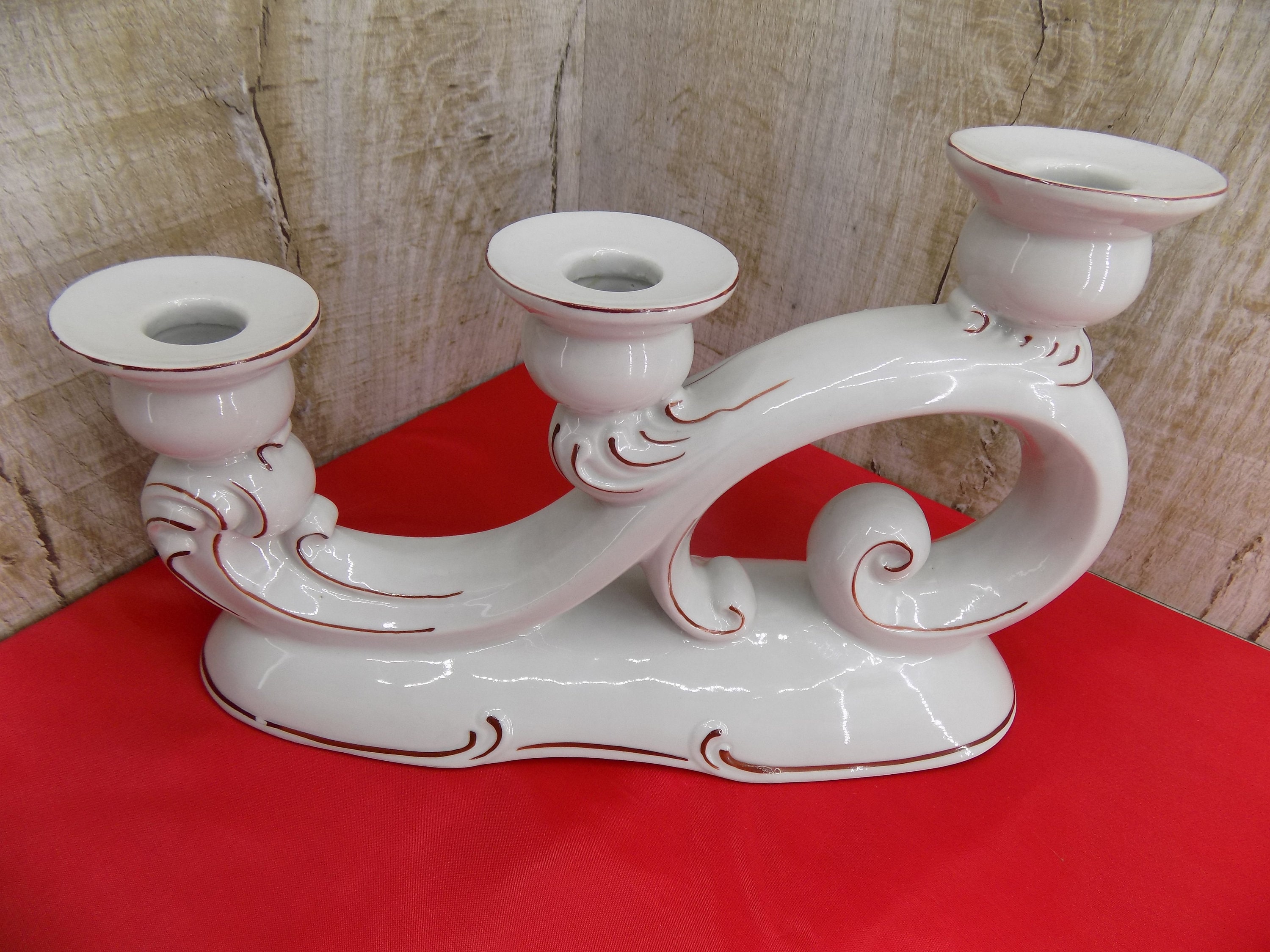 ⛰Deutsch G.W Kerzenhalter【Altes Gebäude】 ⛰Deutsch G.W