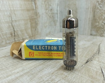 Vintage Oktal Vacuum Tube: Steampunk Radio Lamp Parts