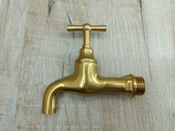 Water Faucet Bronze Part Antique Vintage Water Faucet Brass Bronze Water Tap Old Gold Bath Decor Unusual Old Faucet Brass Silver Chrome Etsy UK