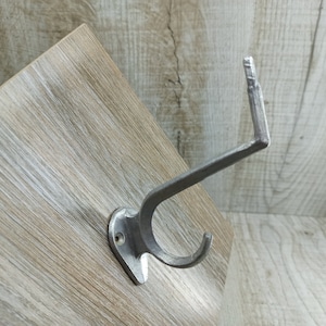 Vintage aluminum Coat Hooks Rustic silver hooks figured bathroom hook Towel hanger Folding Rack Clothing storage Coat Hooks Wrought Hanger