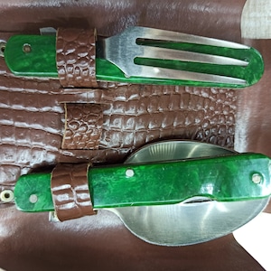 Vintage Miniature Penknife Old multi-pocketknife PenKnife USSR Tiny Mini knife Collectible folding knife Retro knife bandit knife spoon
