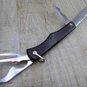 Vintage Miniature Penknife Old multi-pocketknife PenKnife USSR Tiny Mini knife Collectible folding knife Retro knife bandit