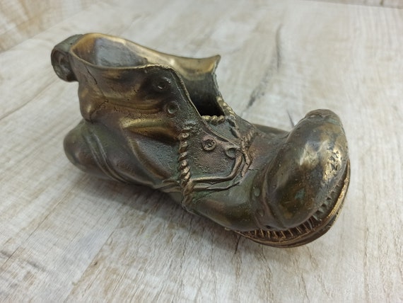 Boot asbak Bronzen schoenen Bosse winnaar schoenen Nimor Ski - Etsy  Nederland