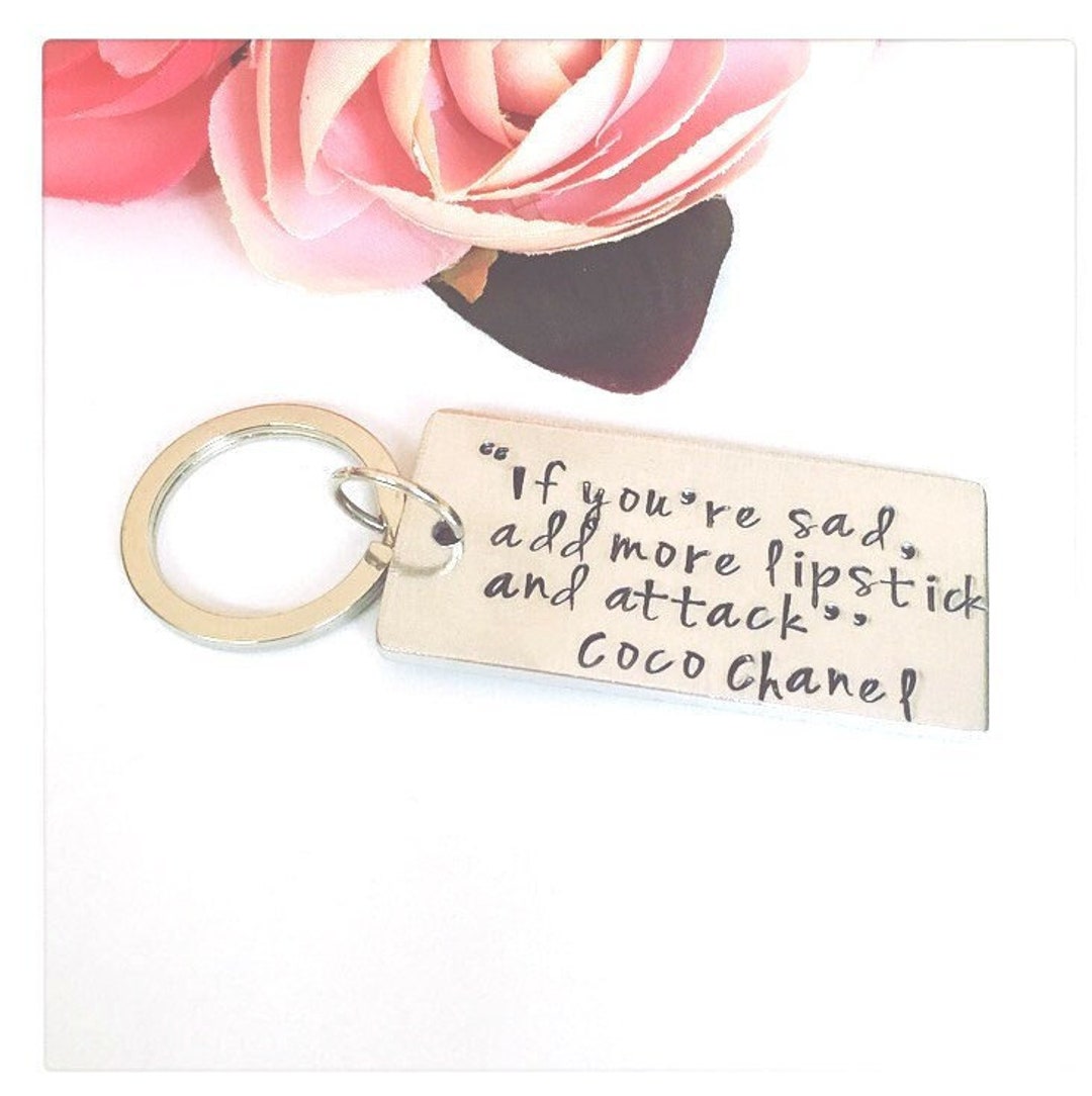 coco chanel key chains