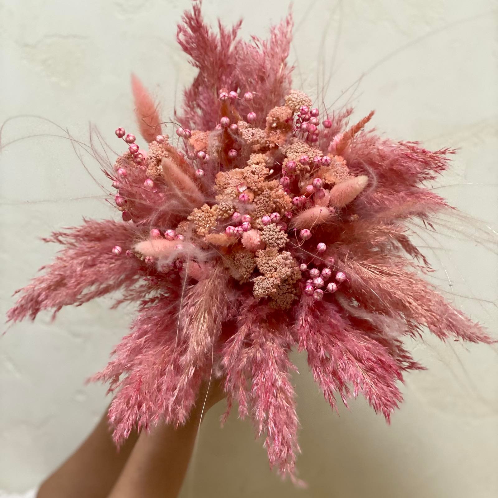 Pampas Grass Vase Dried Flower Bouquet Dried Flower Arrange Etsy Canada