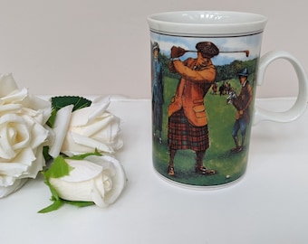 Vintage Mug, Kelvin, in the Style of Mackintosh, Dunoon Vintage Mug, Kelvin, in the Style of Mackintosh, Dunoon