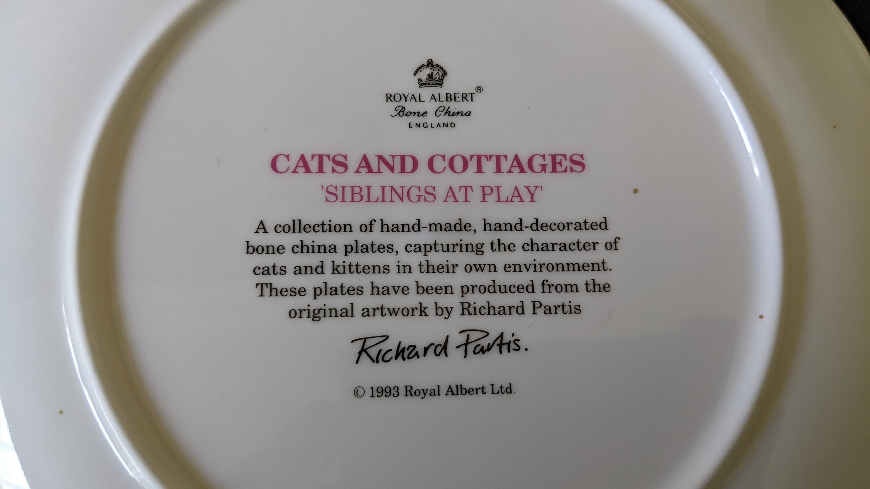 Royal Albert, Cats and Cottages, Siblings at Play, Keeping Watch