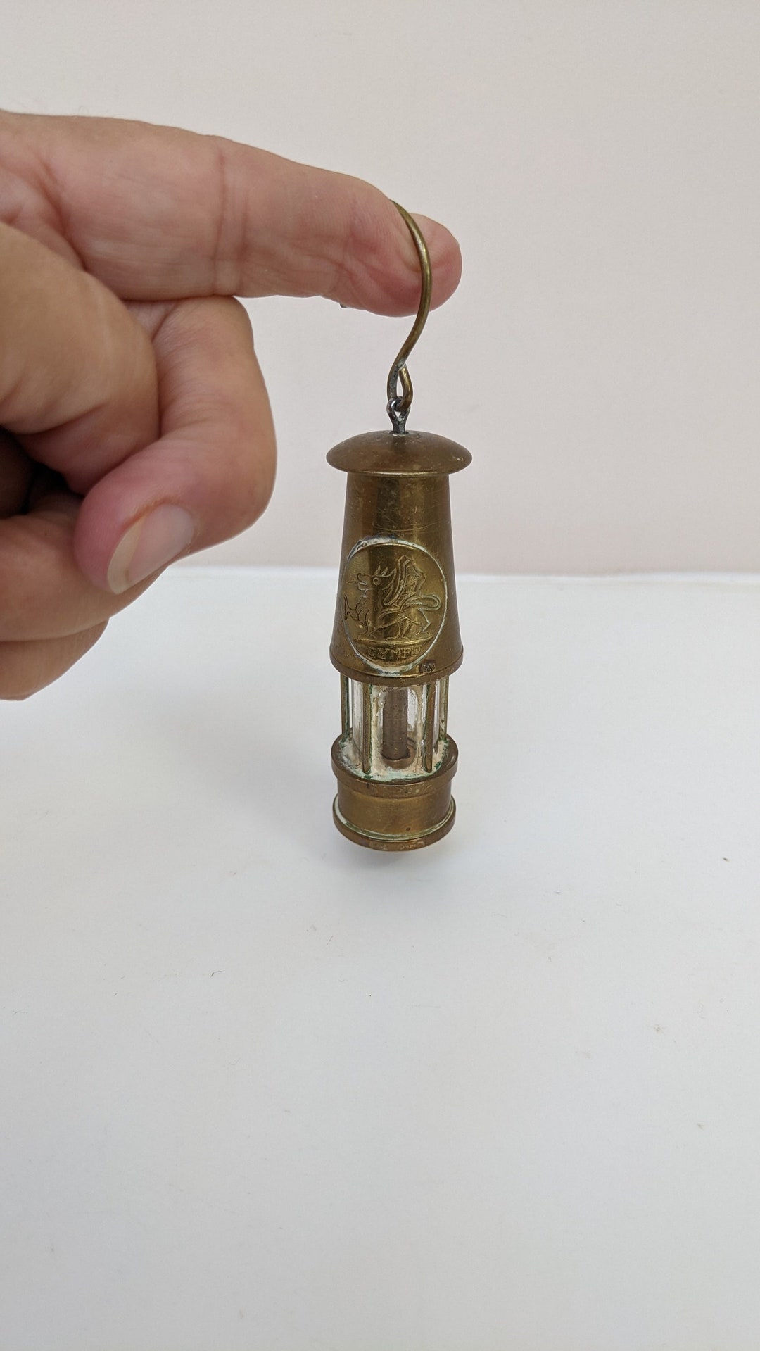 Miniature Brass Miners Lamp Collectable Miners Lamp Vintage Etsy UK