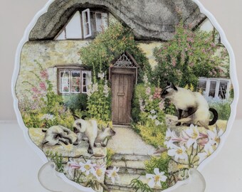 Royal Albert, Cats and Cottages, Siblings at Play, Keeping Watch
