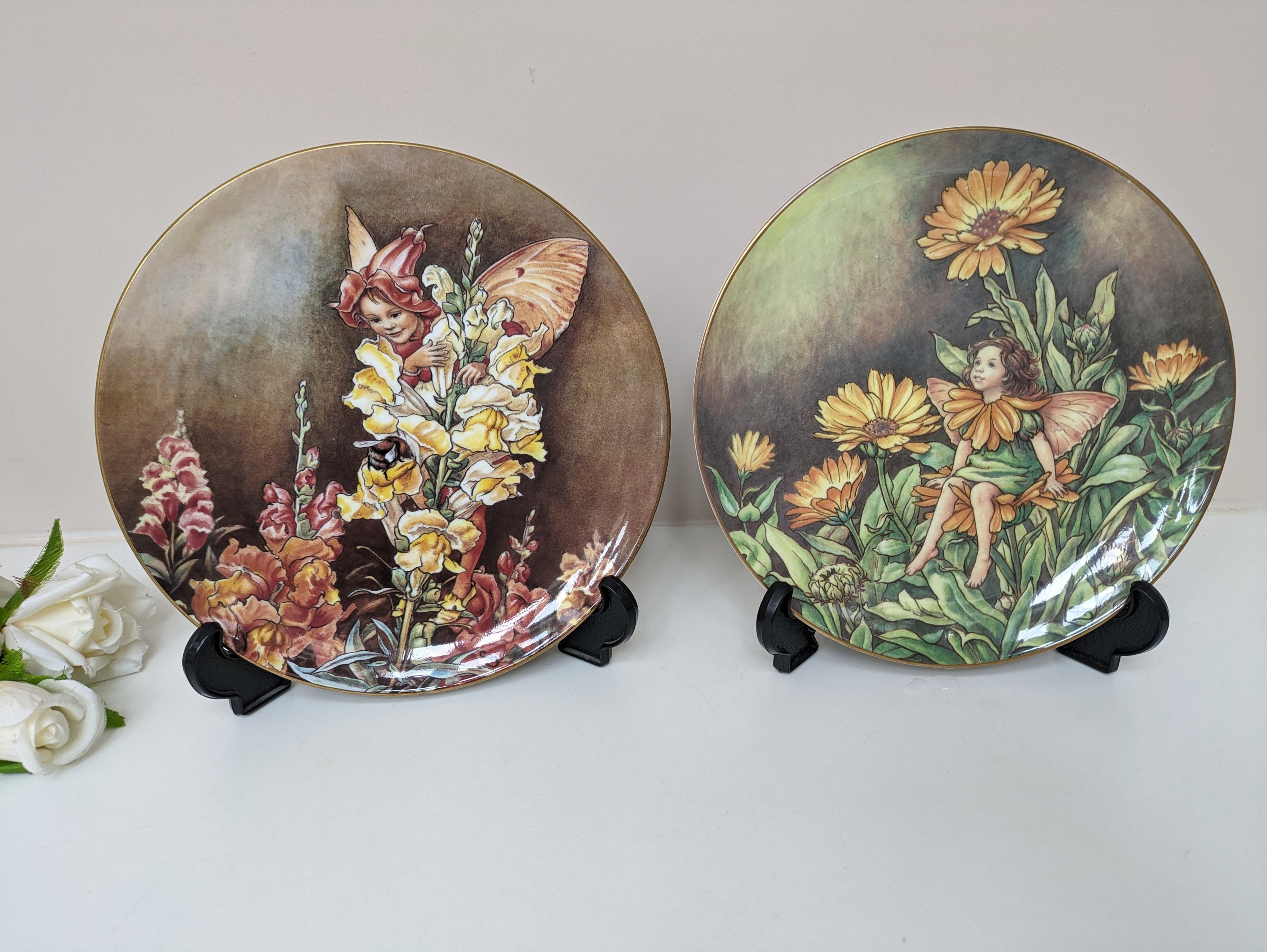 Fairy Plate, the Festival of Flower Fairies, Cicely Mary Barker