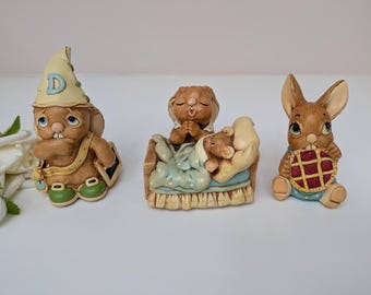 PenDelfin Stonecraft Rabbit, Duffy, Picnic Midge, Victoria, Choice of Rabbit Figure, Collectable Figurines, Rabbit Gift, Cute Bunny Rabbit