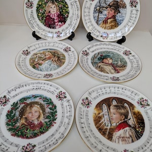 Royal Doulton Christmas Carols Collector Plate - 'silent Royal Doulton Christmas Carols Collector Plate - 'silent