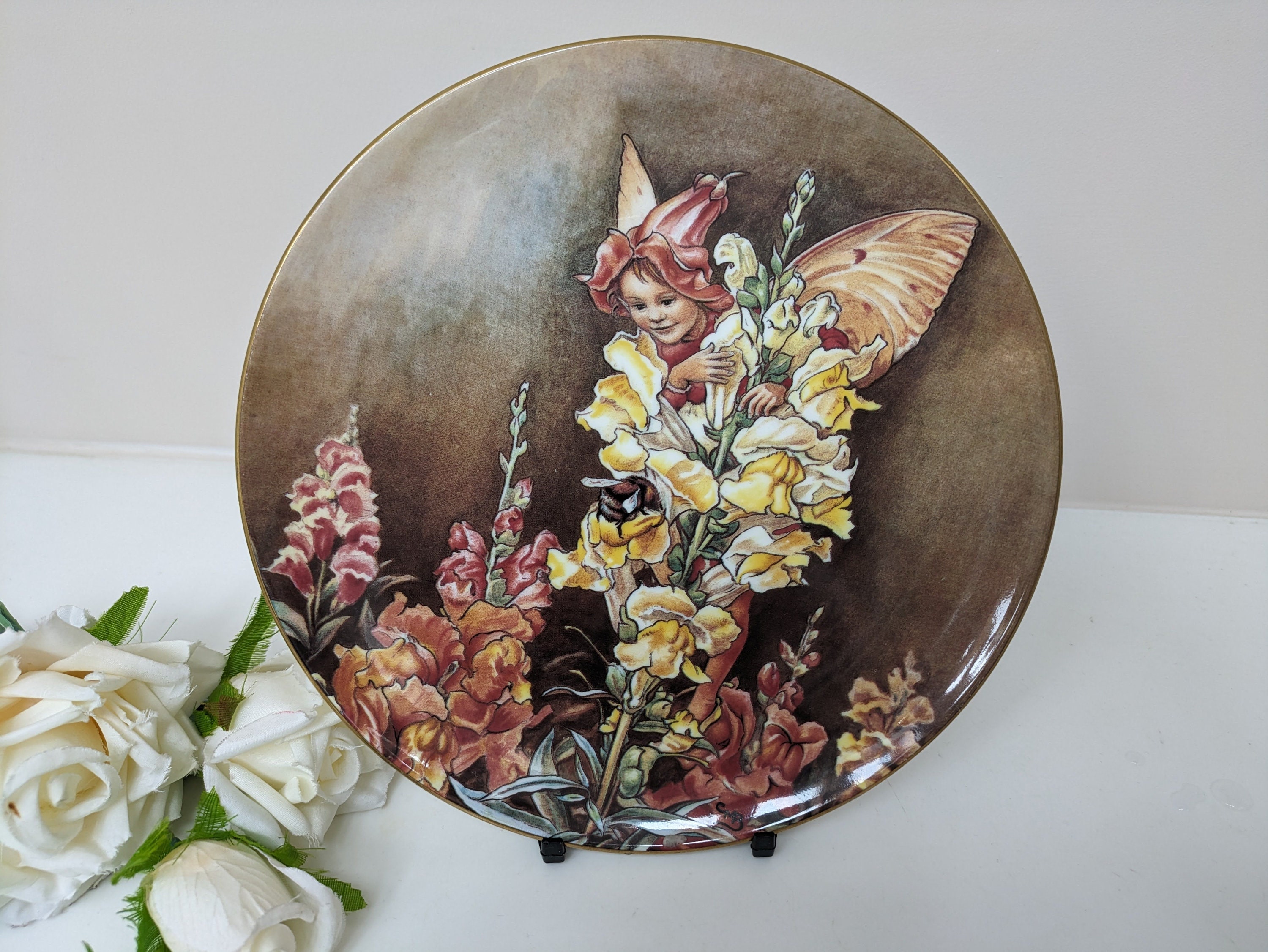 Fairy Plate, the Festival of Flower Fairies, Cicely Mary Barker