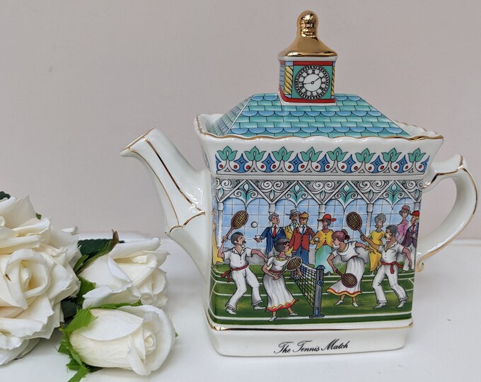 Sadler Teapot, the Tennis Player, Pavilion Championships, Tea Pot Collector, English Tea Pot