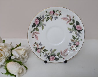 Wedgwood Trio, Hathaway Rose, Pink Rose, Cup Saucer & Side Plate