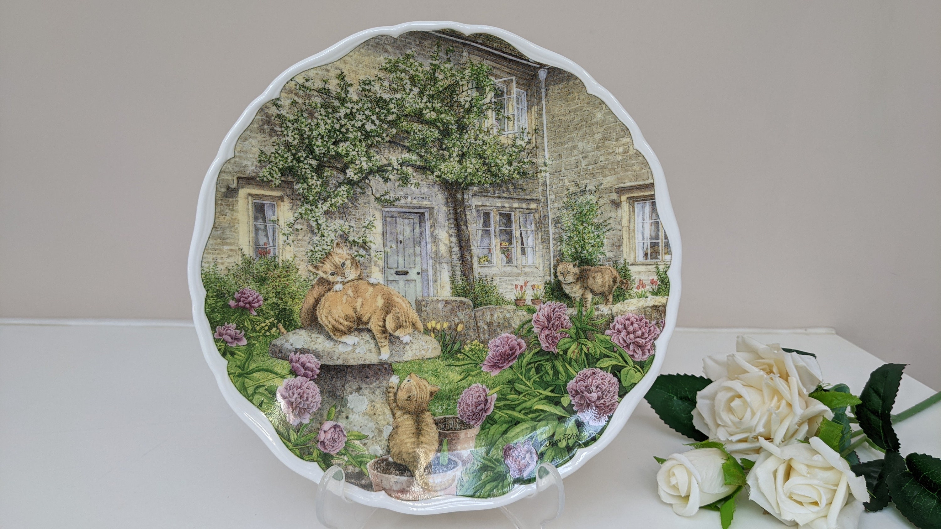 Royal Albert, Cats and Cottages, Siblings at Play, Keeping Watch 