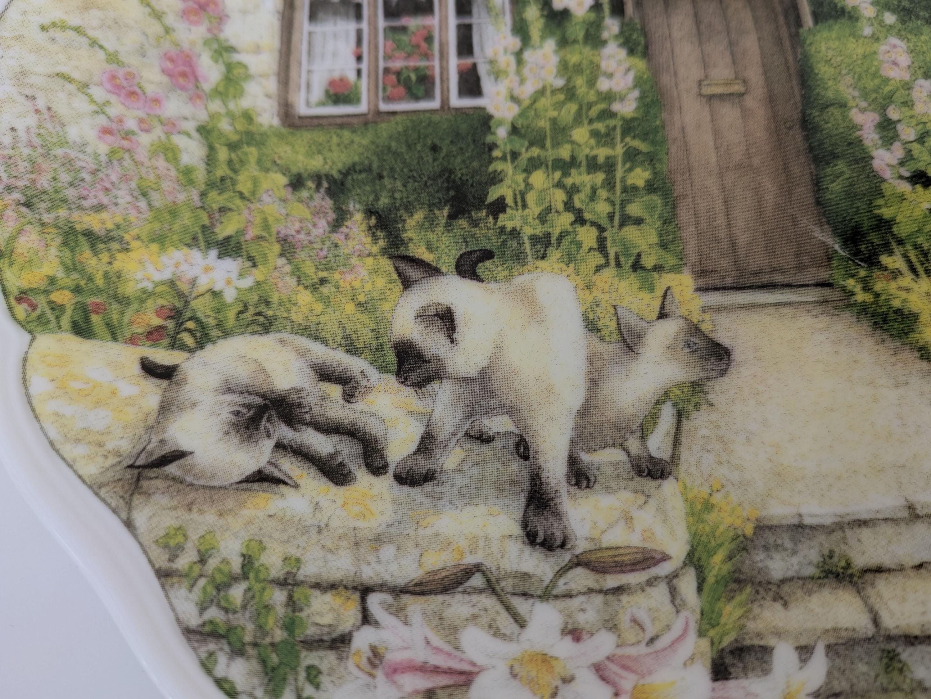 Royal Albert, Cats and Cottages, Siblings at Play, Keeping Watch