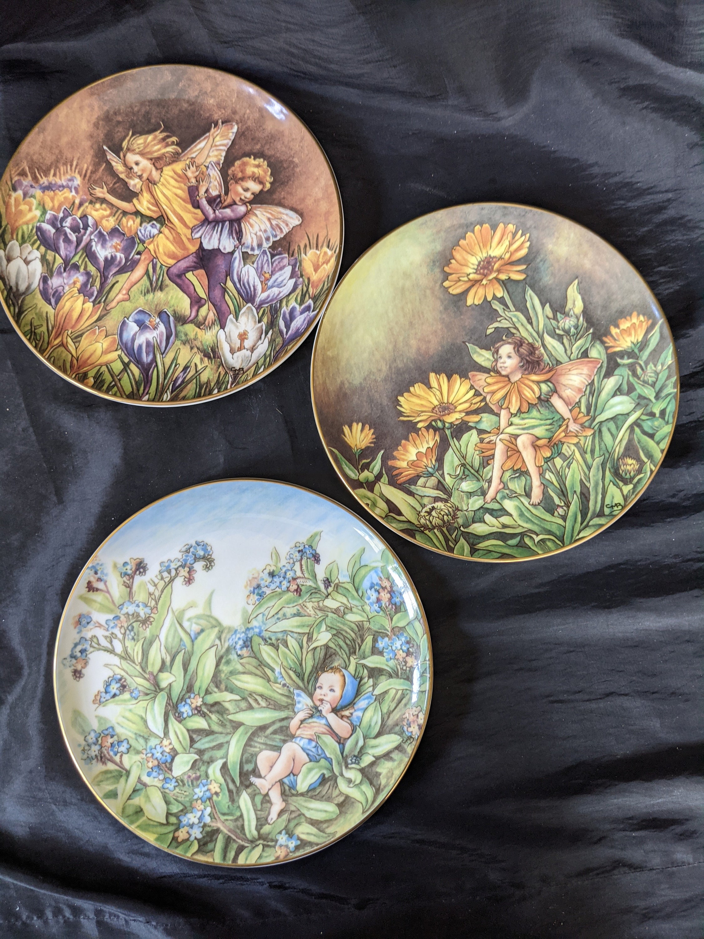 FLOWER FAIRY PLATES BY CICELY MARY BARKER VARIOUS SERIES & ISSUERS  SELECT PLATE 