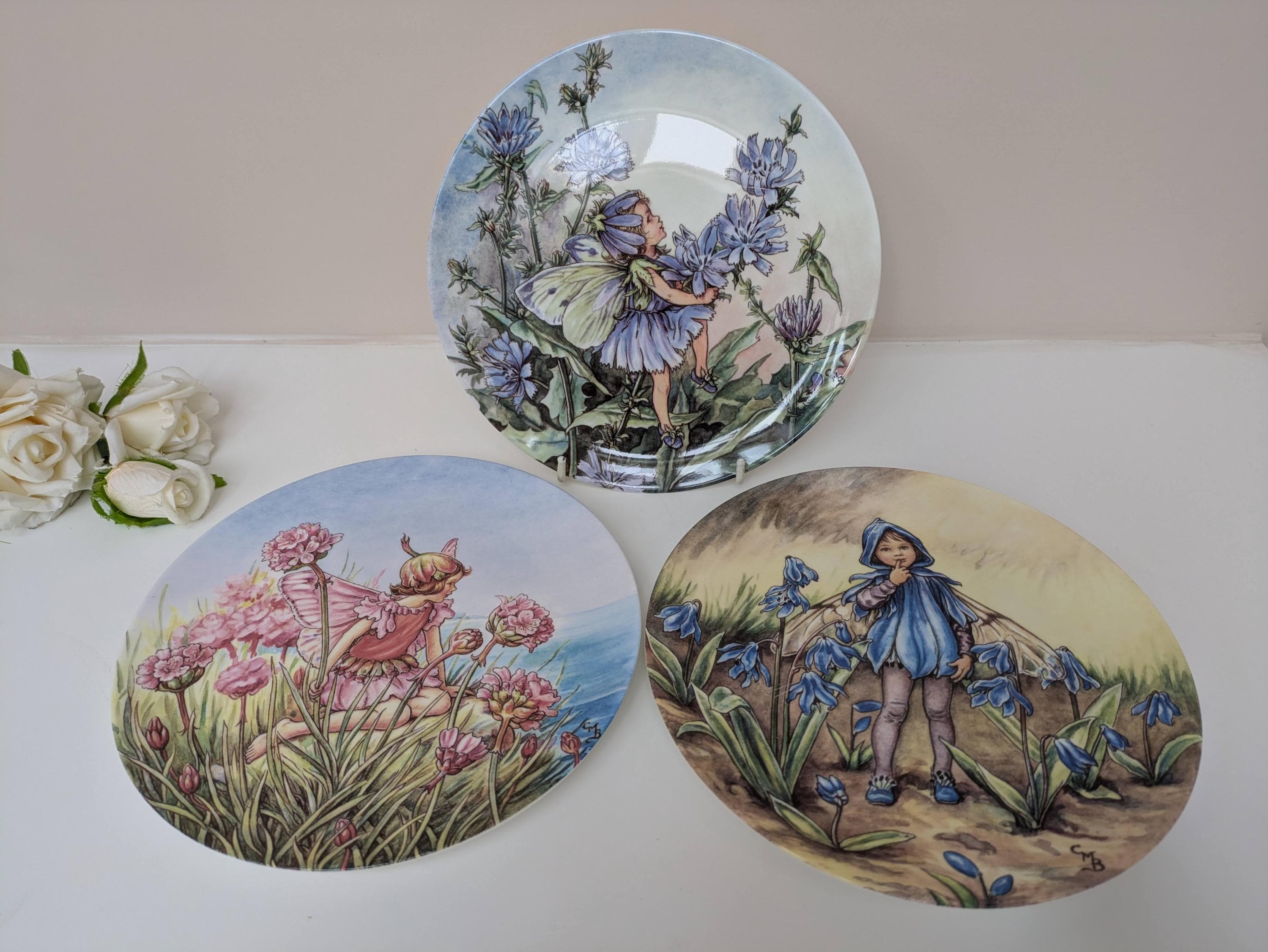 Wedgwood Flower Fairies Plate: Cicely Mary Barker Art - Choice of