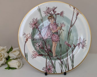 Fairy Plate, The Fairies of the Fields and Flowers, Heinrich, Villeroy & Boch, Ragged Robin, Cicely Mary Barker, Limited Edition,