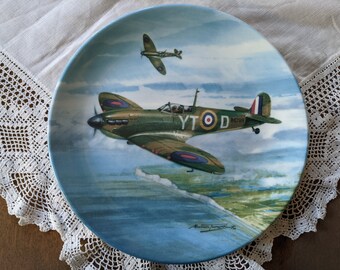 Coalport Collectors Plate - Dawn Patrol - Etsy UK