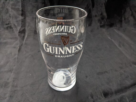 4 pc set Guinness Beer Tulip Pub Pint Glasses 