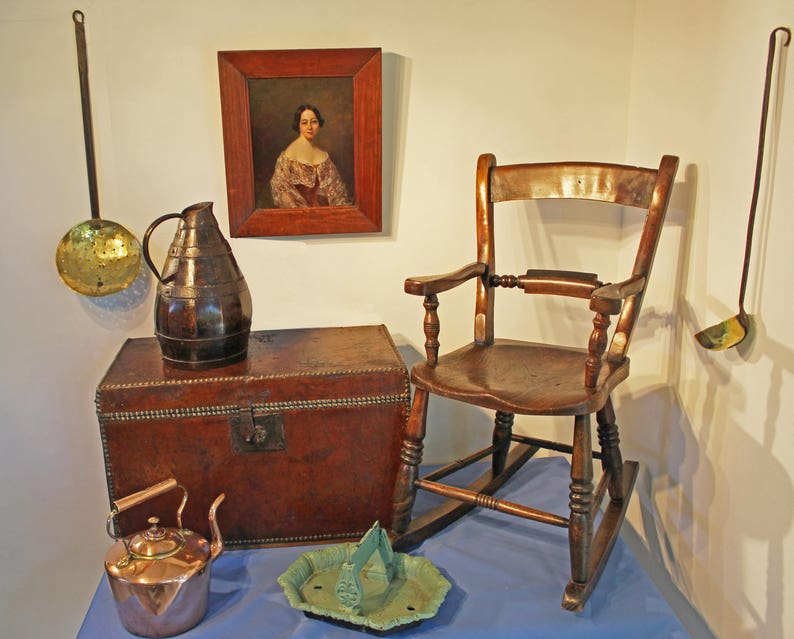 Child's Rocking Chair Antique country windsor chair Etsy