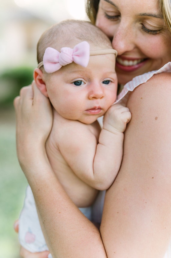 Baby Headbands Handmade Nylon with Hair Bows for Newborns and Kids Amazon.com: Niceye Baby Girl Bows and Headbands, Handmade  main image 4