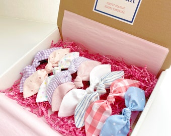 Girls Bow Gift Box. Girls Hair Accessory Gift Box. Bow Box Subscription. Girls Birthday Gift Box. Bow Gift Box. Gift for Girls.