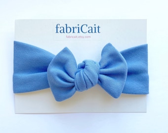 Blue Bow Headband. Periwinkle Blue Bow Headband. Easter Blue Headband. Blue Baby Bow Headband. Blue Newborn Headband. Easket Basket Idea.