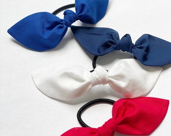 School Uniform Bow. Navy Uniform Bow. Red Uniform Bow. White Uniform Bow. Royal Blue Uniform Bow. Uniform Ponytail Bow. Back to School Bow.