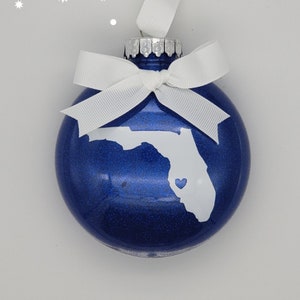 Lightning Hockey Team Ornament