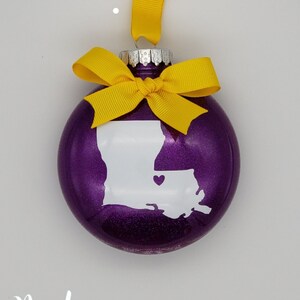 Baton Rouge, Louisiana College Town Ornament