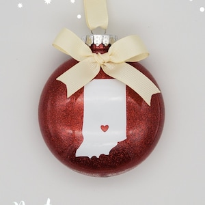 Bloomington, Indiana College Town Ornament