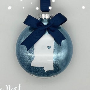Columbus, Mississippi College Town Ornament