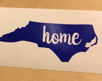 North Carolina Vinyl Decal
