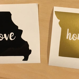Missouri Vinyl Decal
