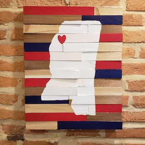 Oxford, Mississippi College Town Wall Art